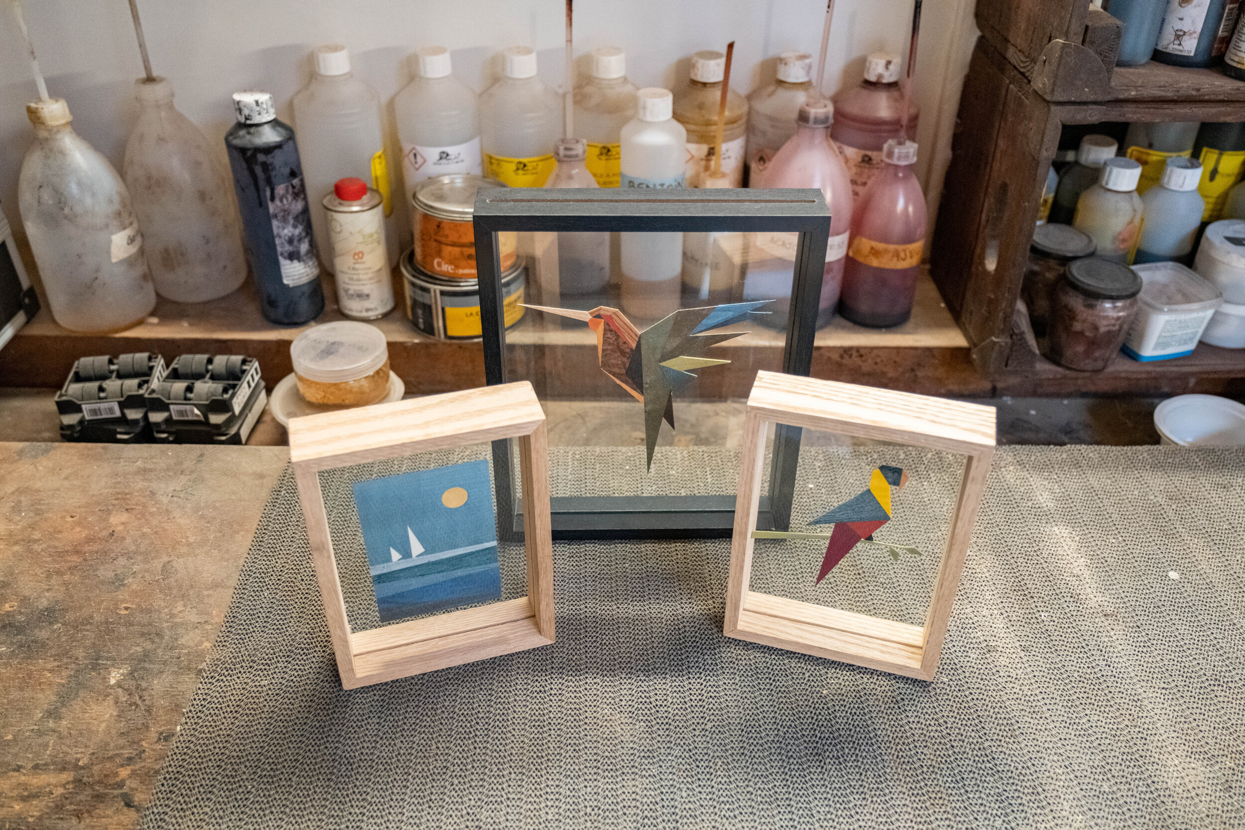 Discover the art of wood marquetry