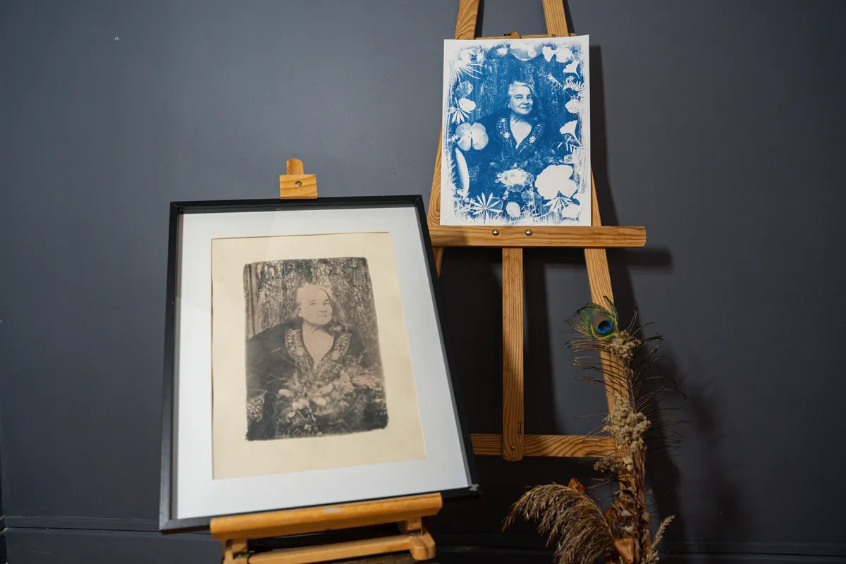 Réalisez vos grands portraits photos en cyanotypie