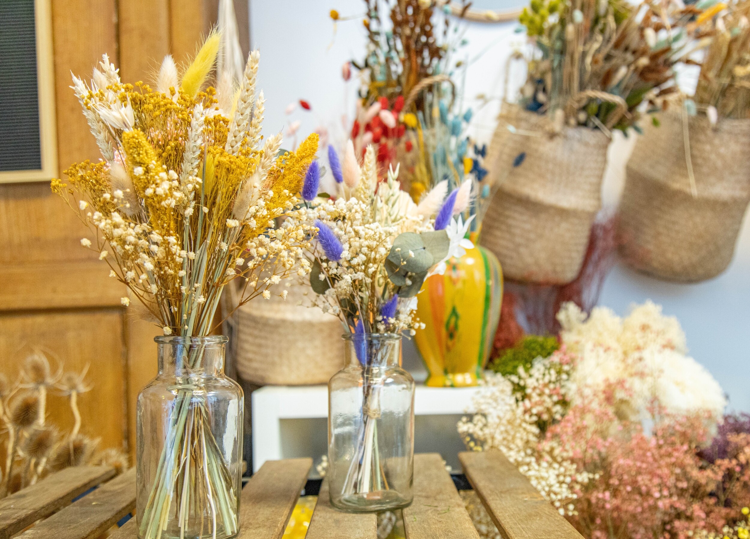 Wecandoo - Composez votre bouquet de fleurs séchées
