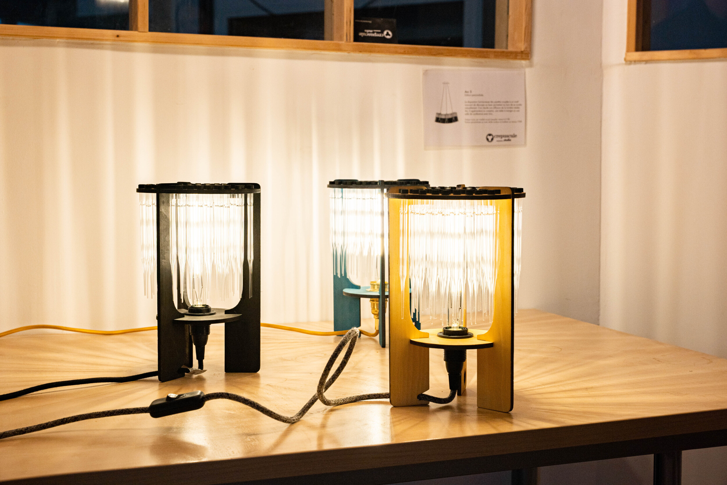 Fabriquez votre lampe élégante en bois