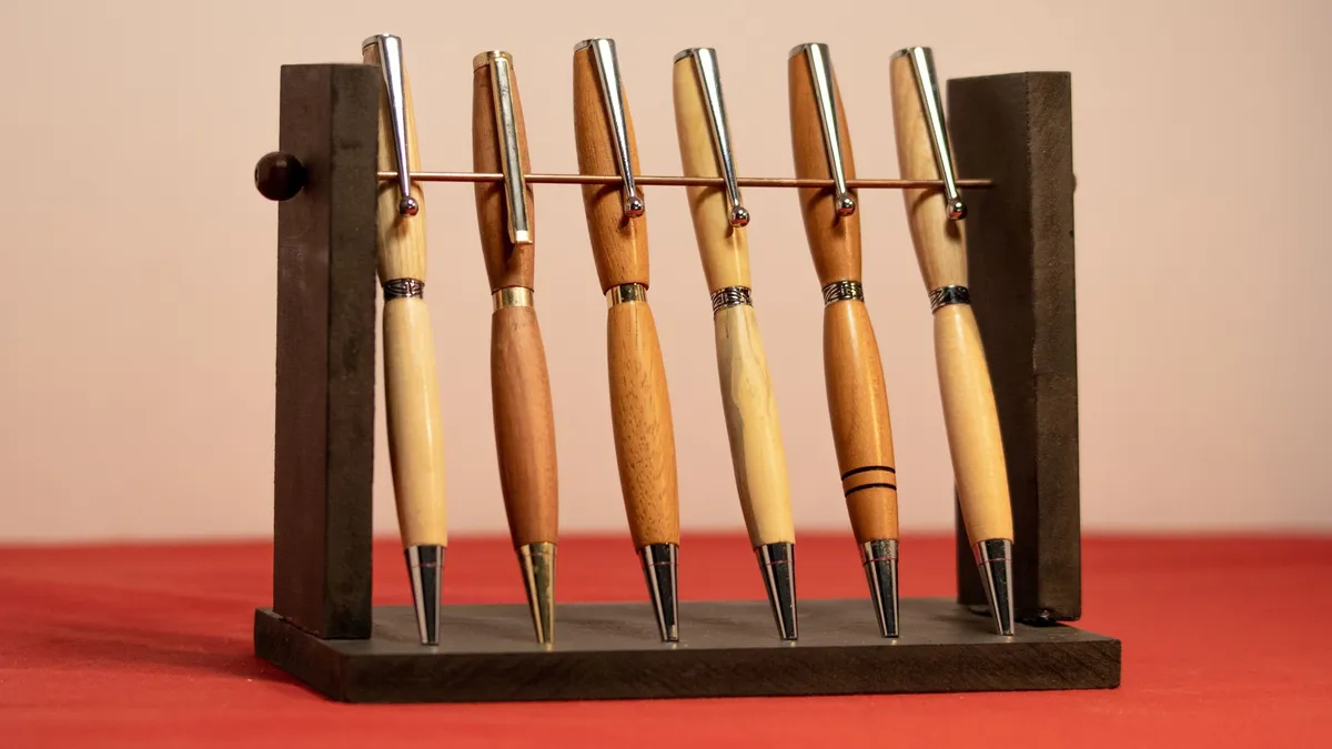 Réalisez votre stylo unique au tour à bois