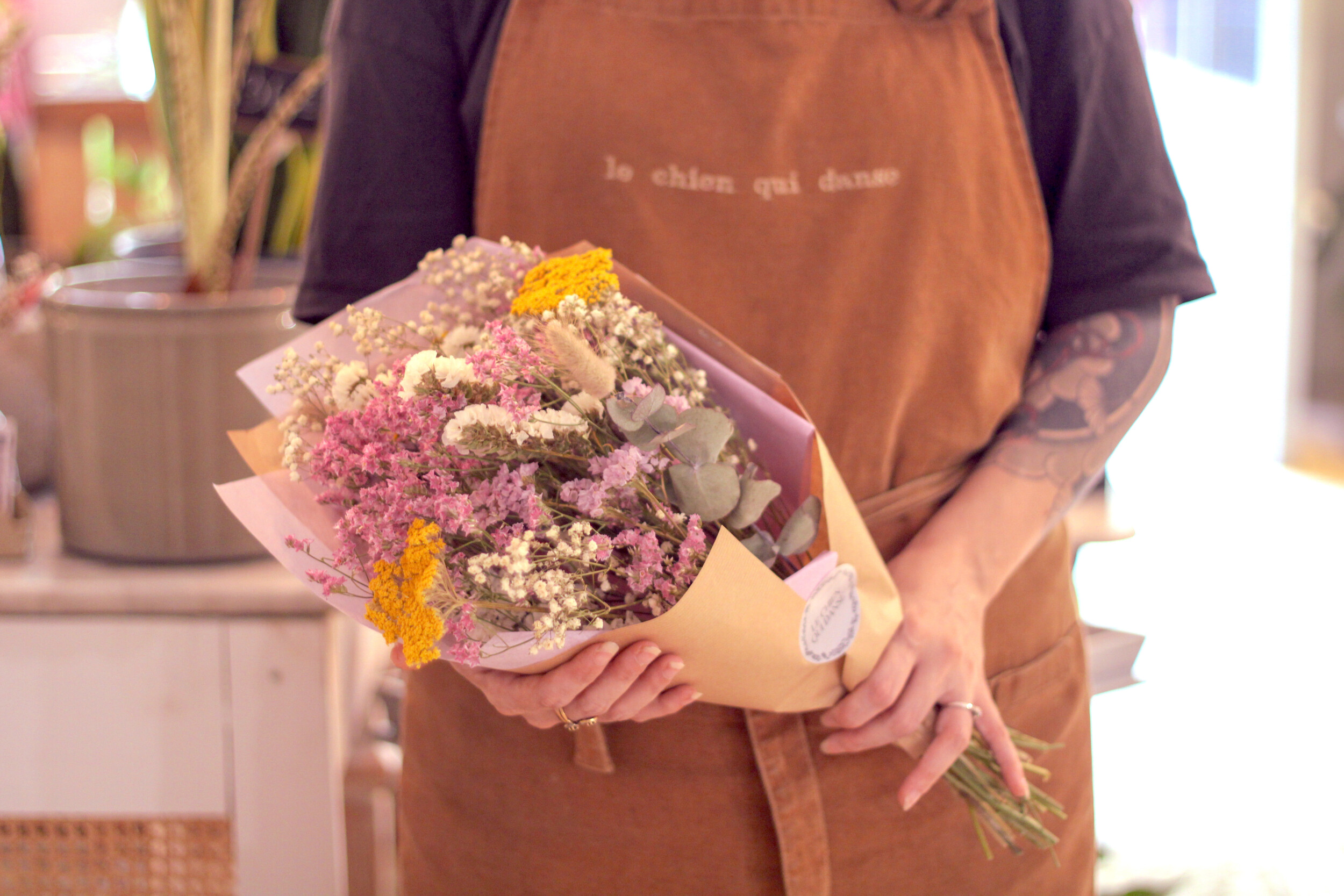 Wecandoo - Composez votre bouquet de fleurs séchées