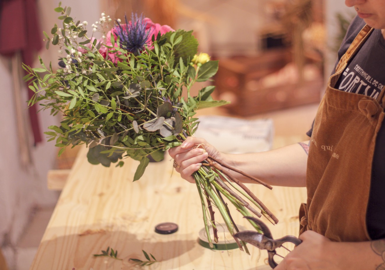 Composez votre bouquet de fleurs fraîches