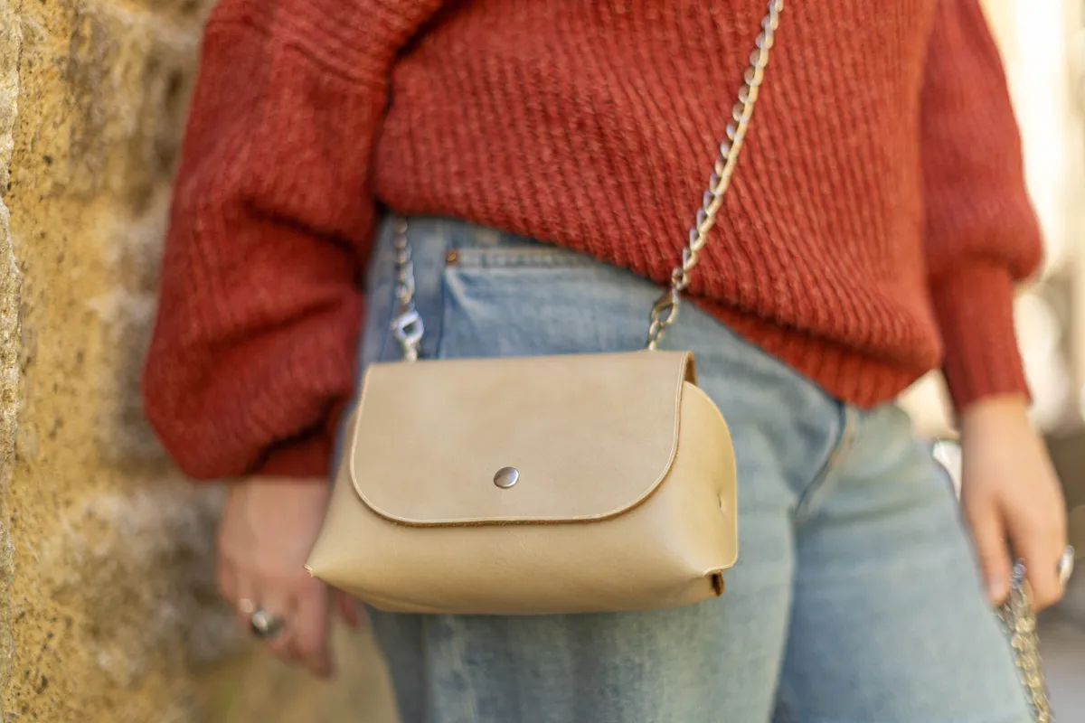Créez votre sac à main "origami" en cuir