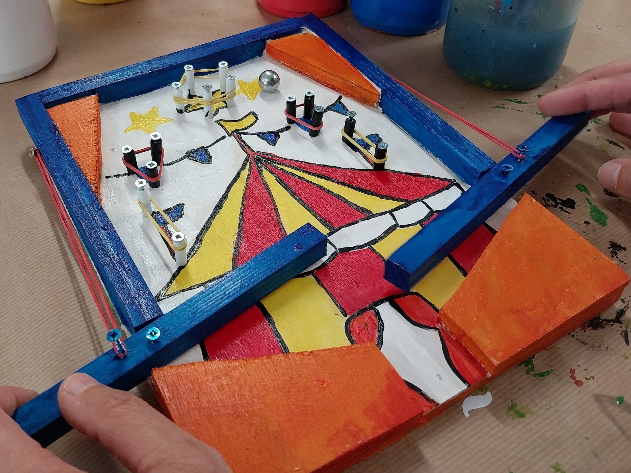 Fabriquez votre flipper en famille