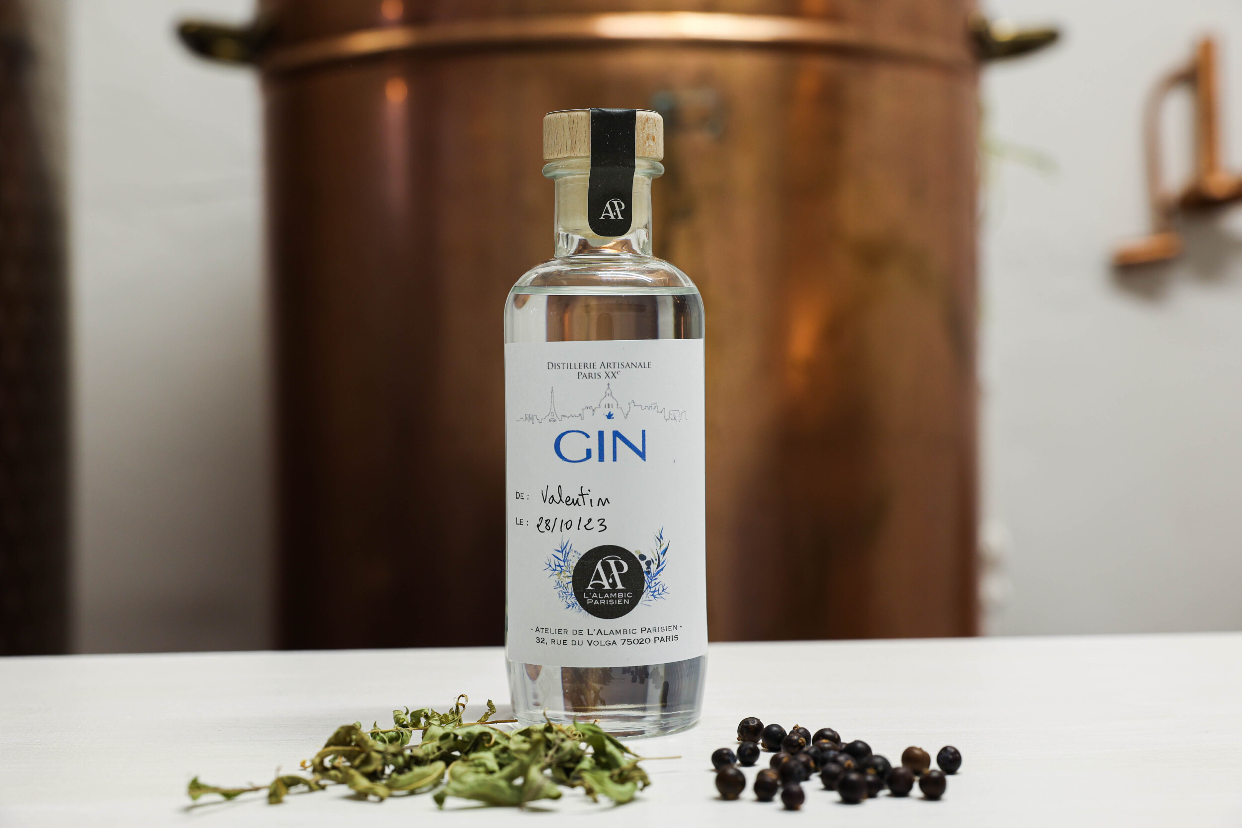 Distillez et assemblez votre gin personnalisé