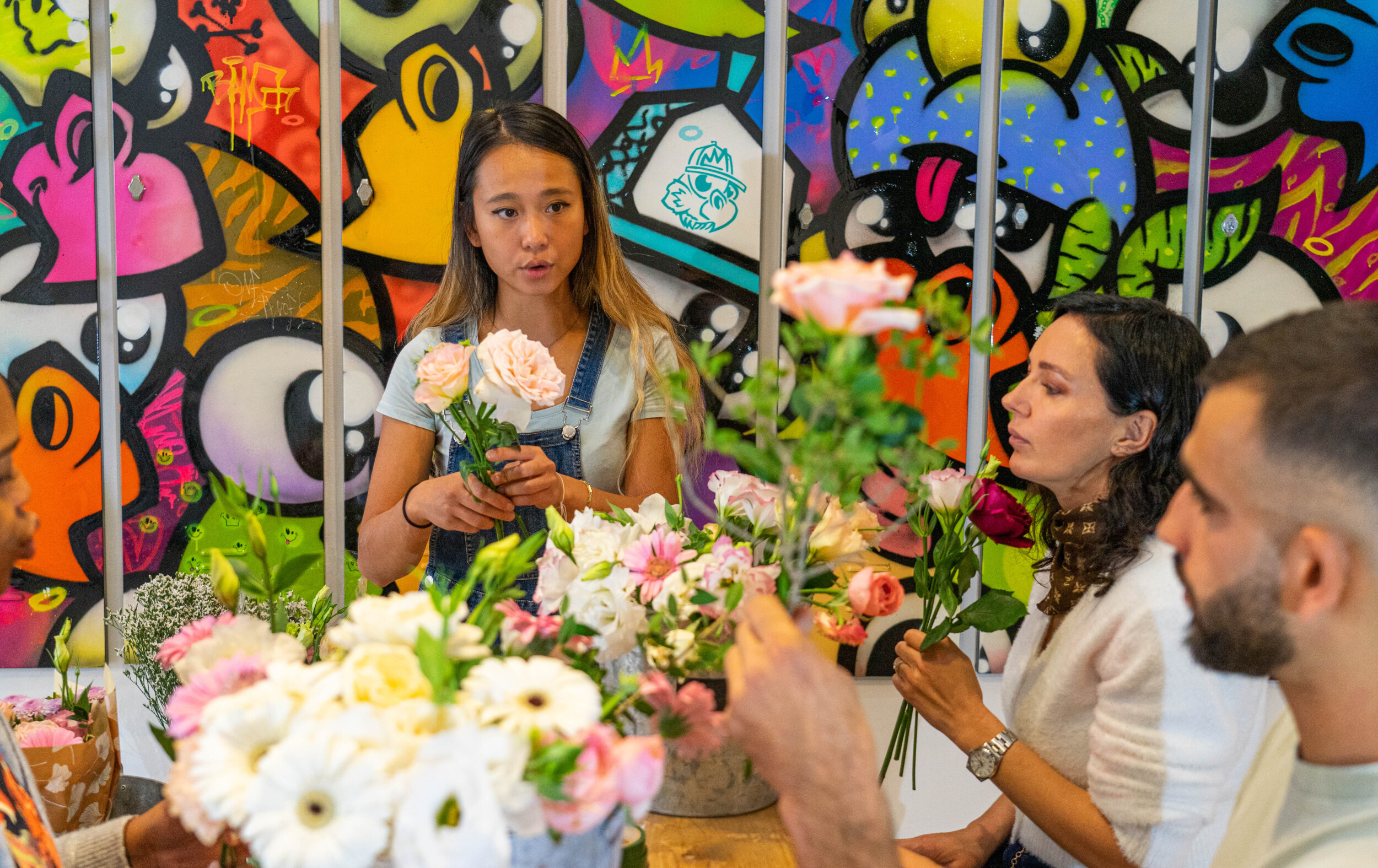Créez votre bouquet de fleurs fraîches