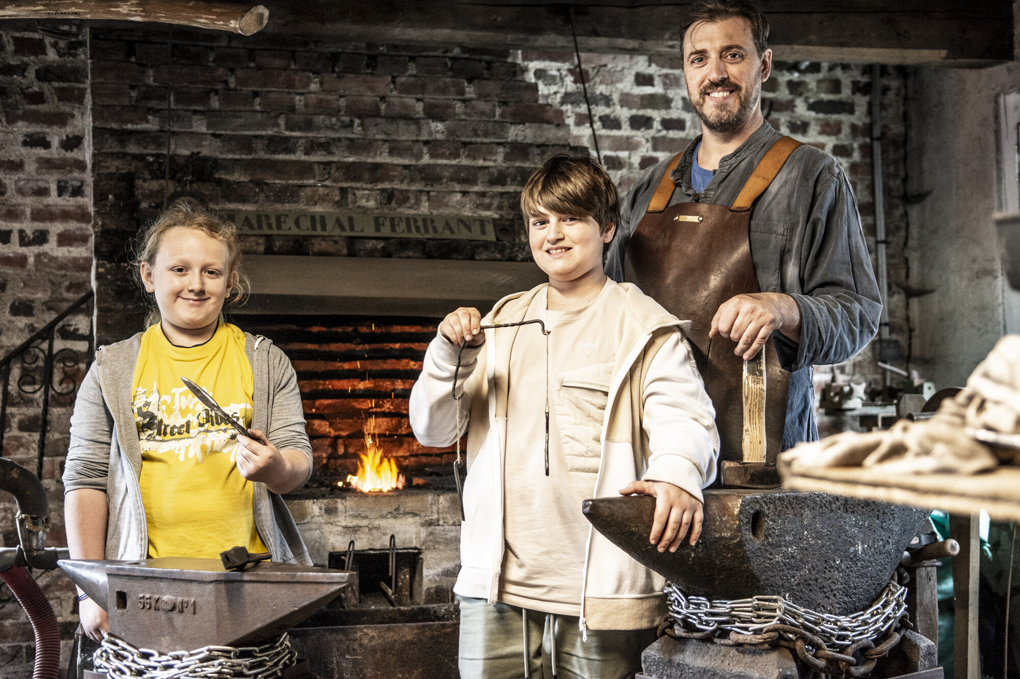 Deviens un petit forgeron à Lille