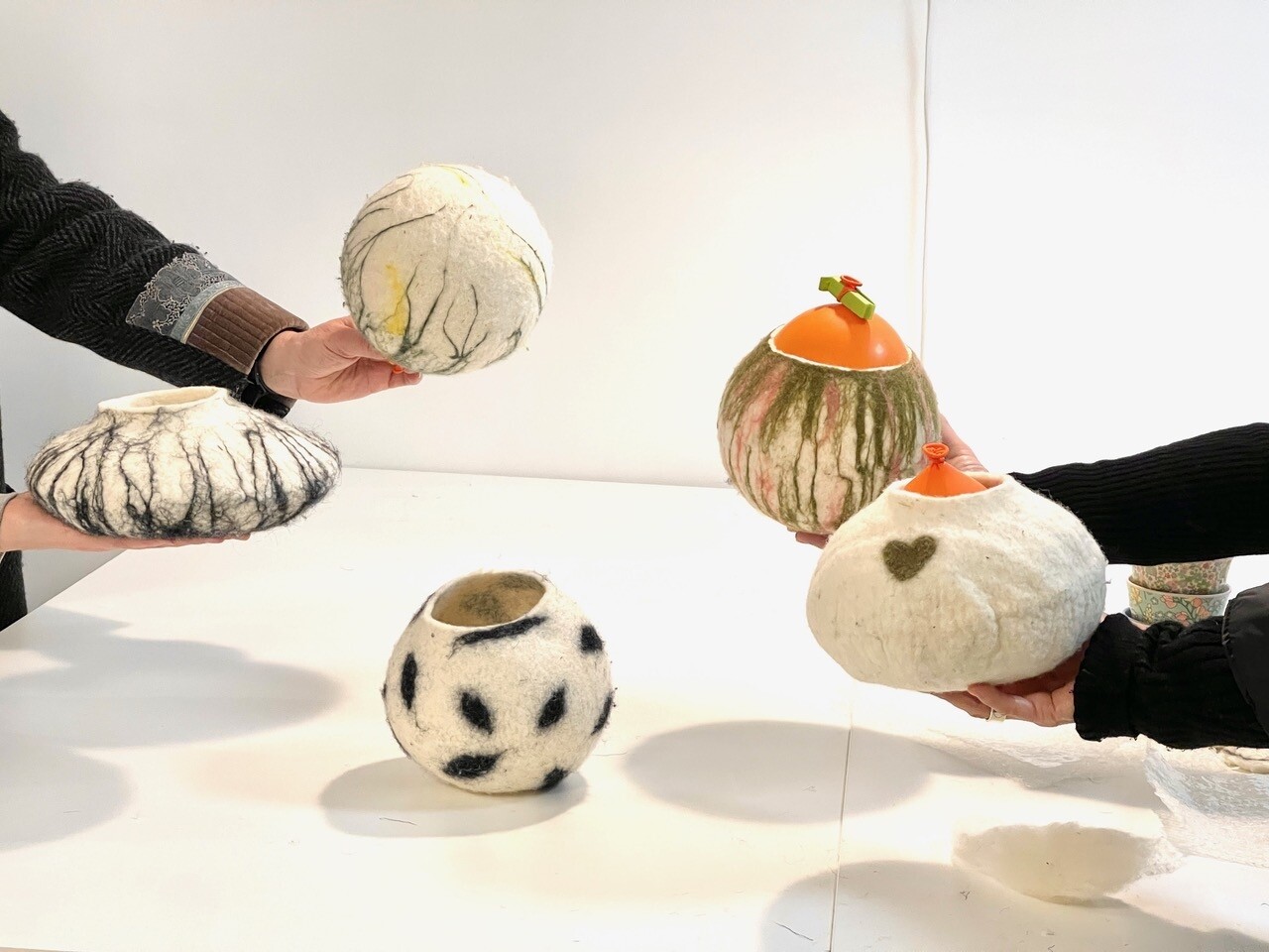 Feutrez votre bol ou luminaire