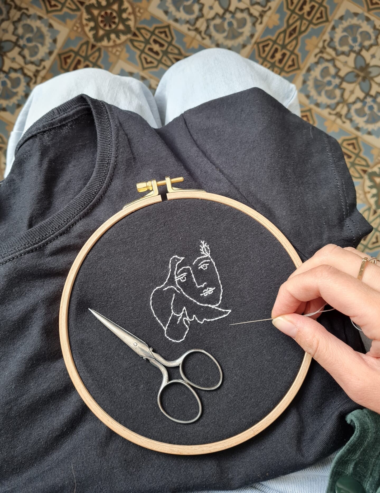 Brodez votre tee-shirt