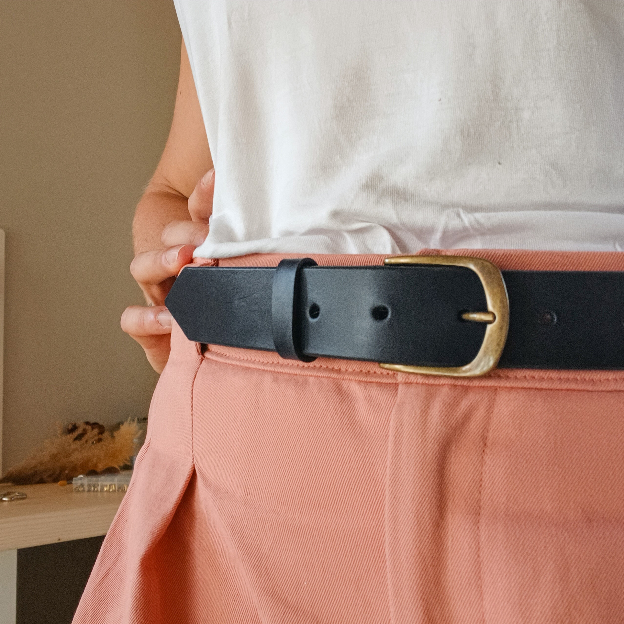 Réalisez votre ceinture en cuir en tannage végétal