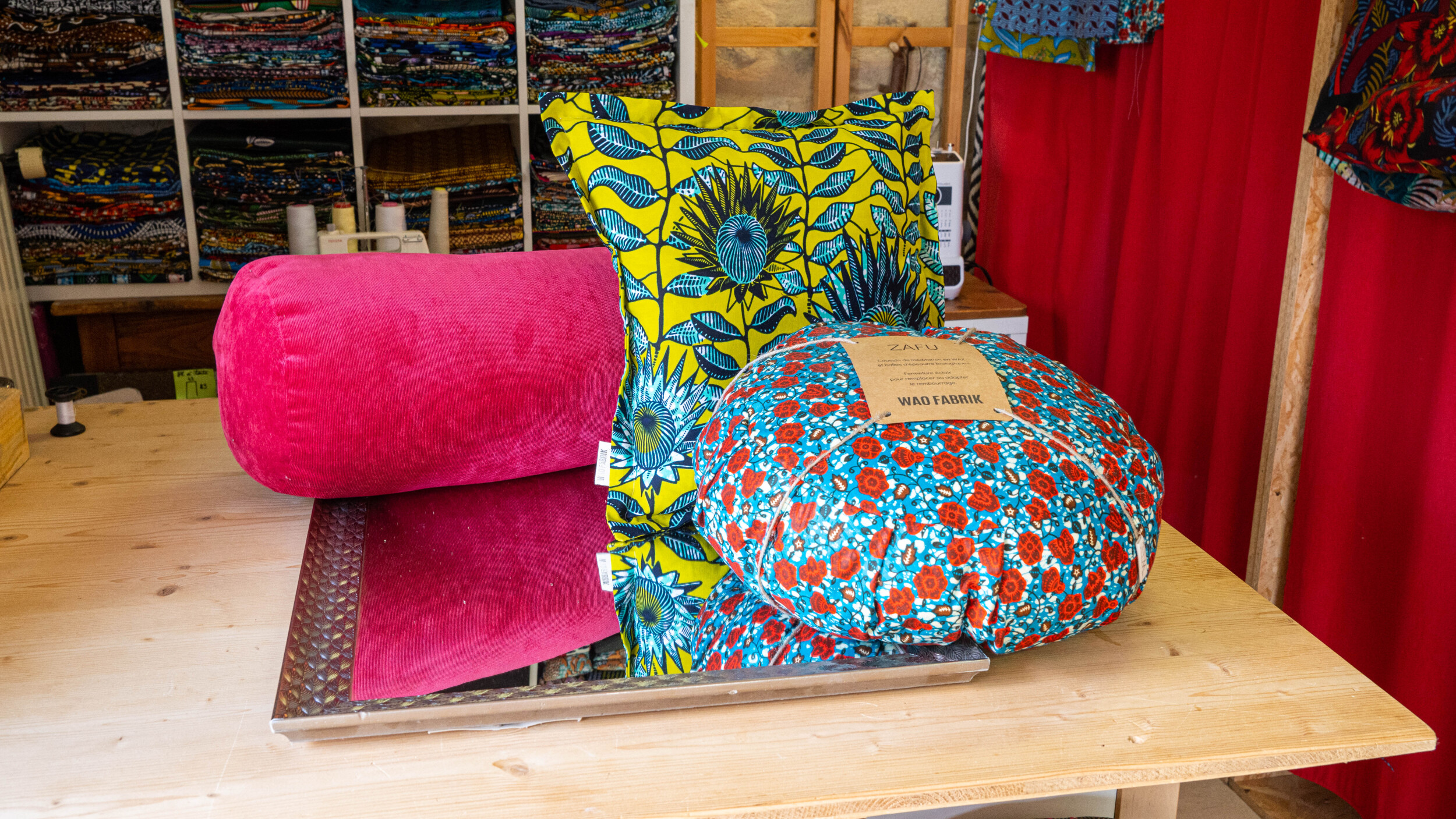 Cousez votre pouf ou coussin de méditation en Wax