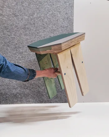 Réalisez votre tabouret upcyclé unique