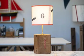 Fabriquez votre luminaire en voile recyclée