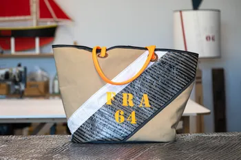 Fabriquez votre sac de plage en voile recyclée