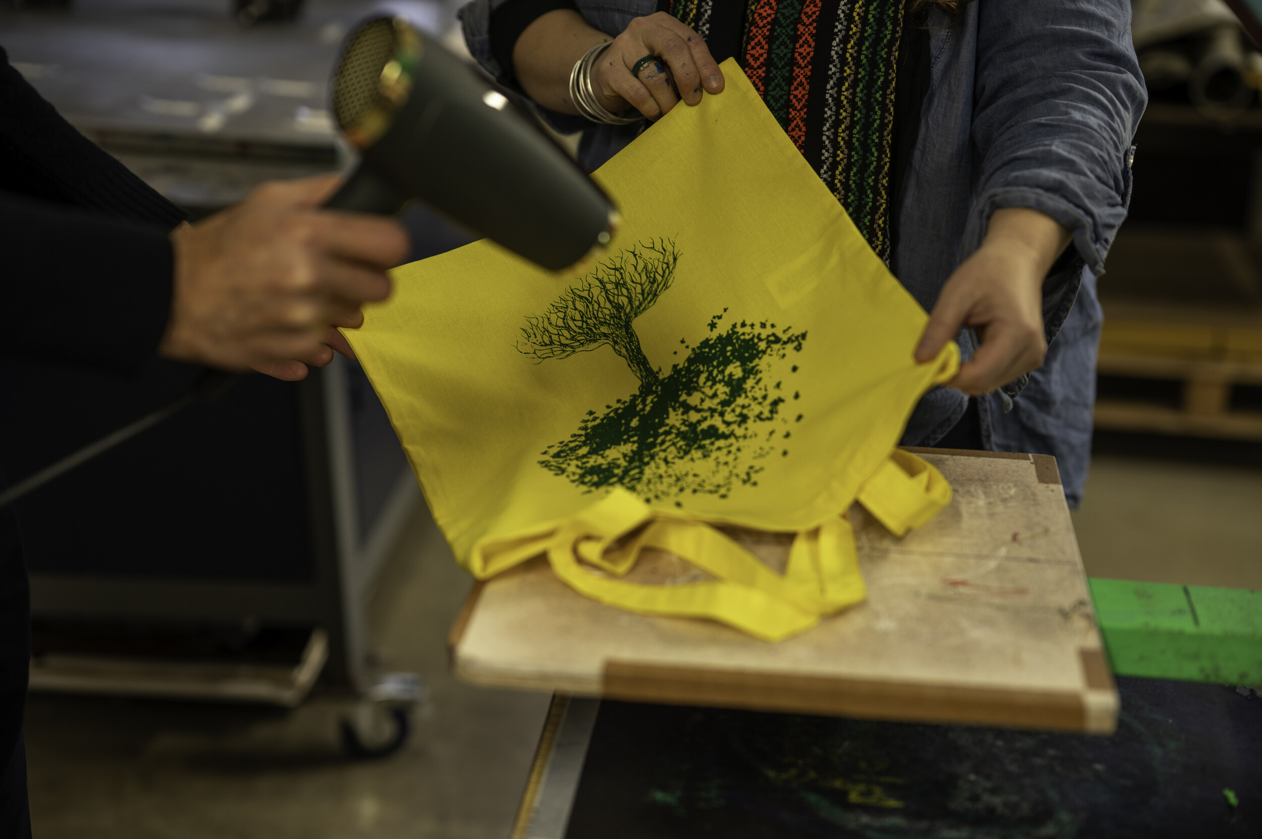 Sérigraphiez votre t-shirt ou tote bag