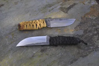 Forgez votre couteau droit brut de forge sur un jour