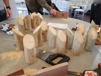 Créez vos quilles de Mölkky