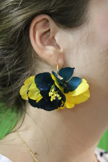 Créez vos boucles d'oreilles en fleurs