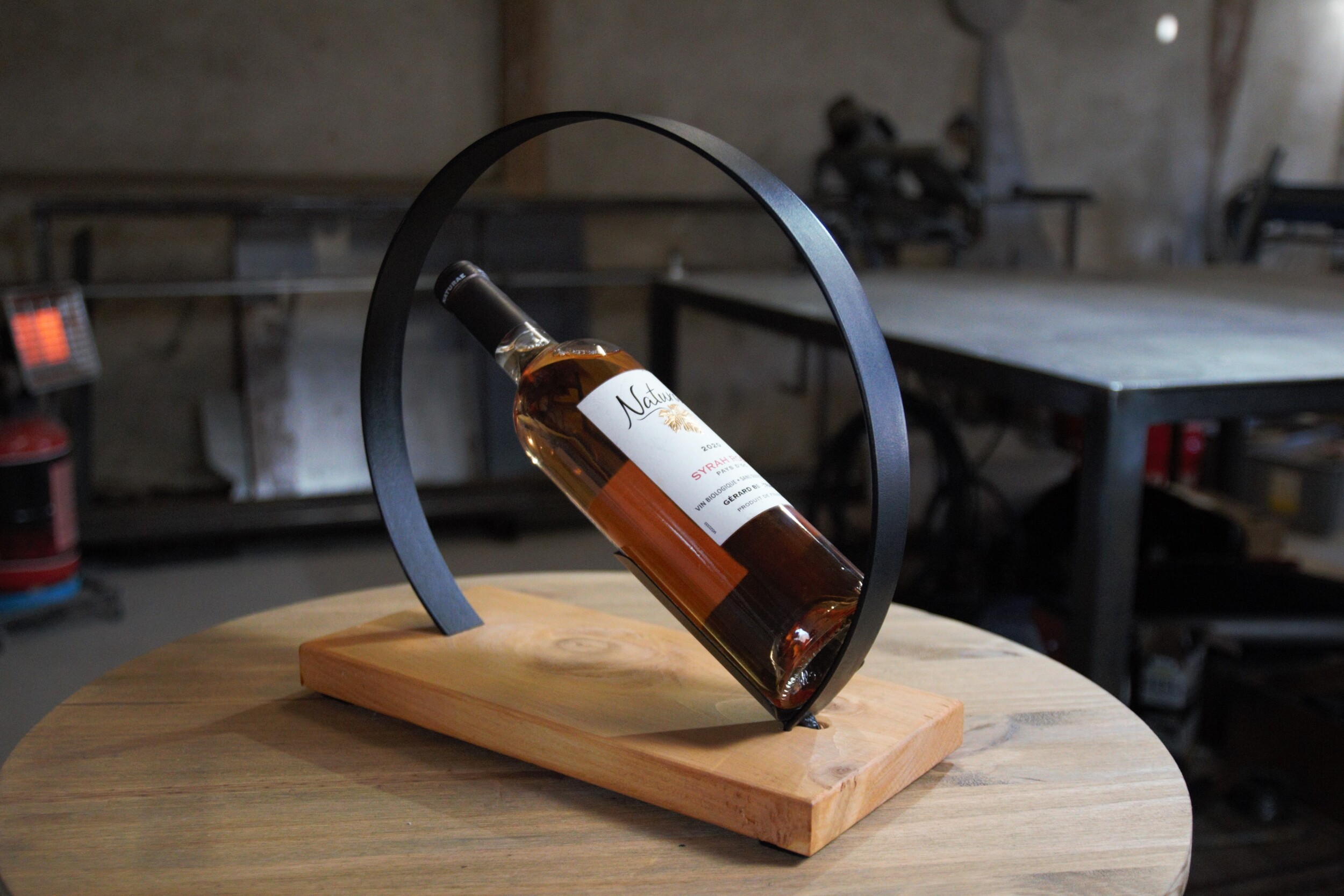 Fabriquez votre porte-bouteille en métal