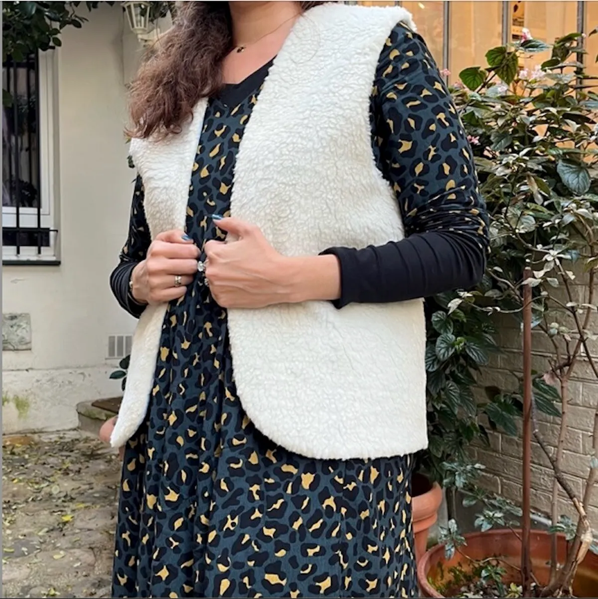 Cousez votre gilet de berger réversible