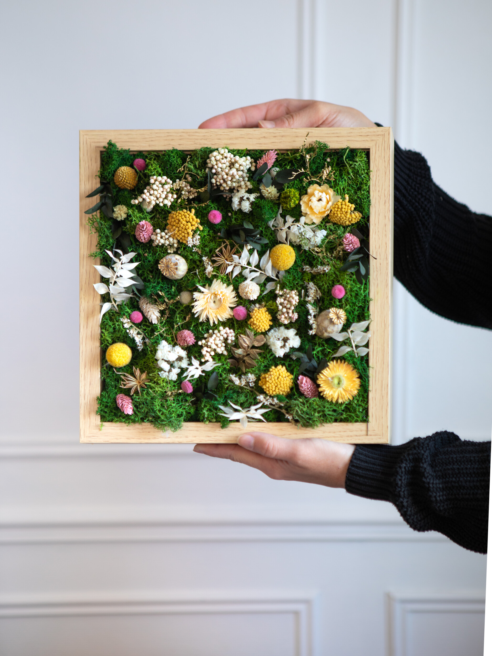 Réalisez votre œuvre végétale en groupe