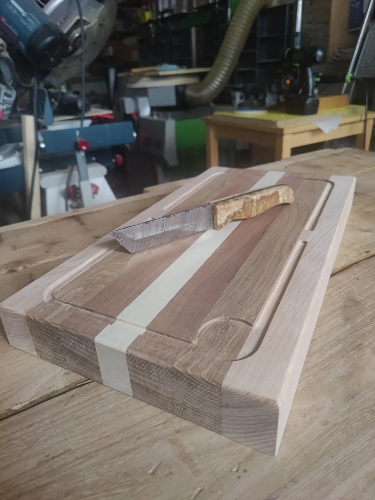 Réalisez votre billot et votre couteau