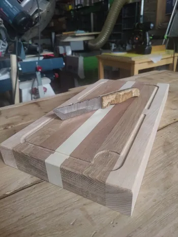Réalisez votre billot et votre couteau