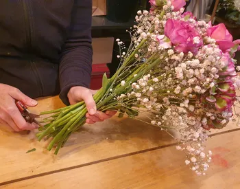 Réalisez votre bouquet de fleurs fraîches