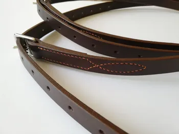Réalisez vos étrivières en cuir