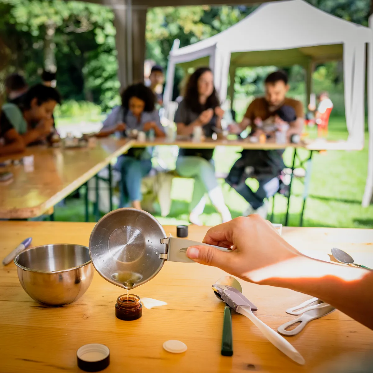 Créez votre soin pour le corps dans votre lieu