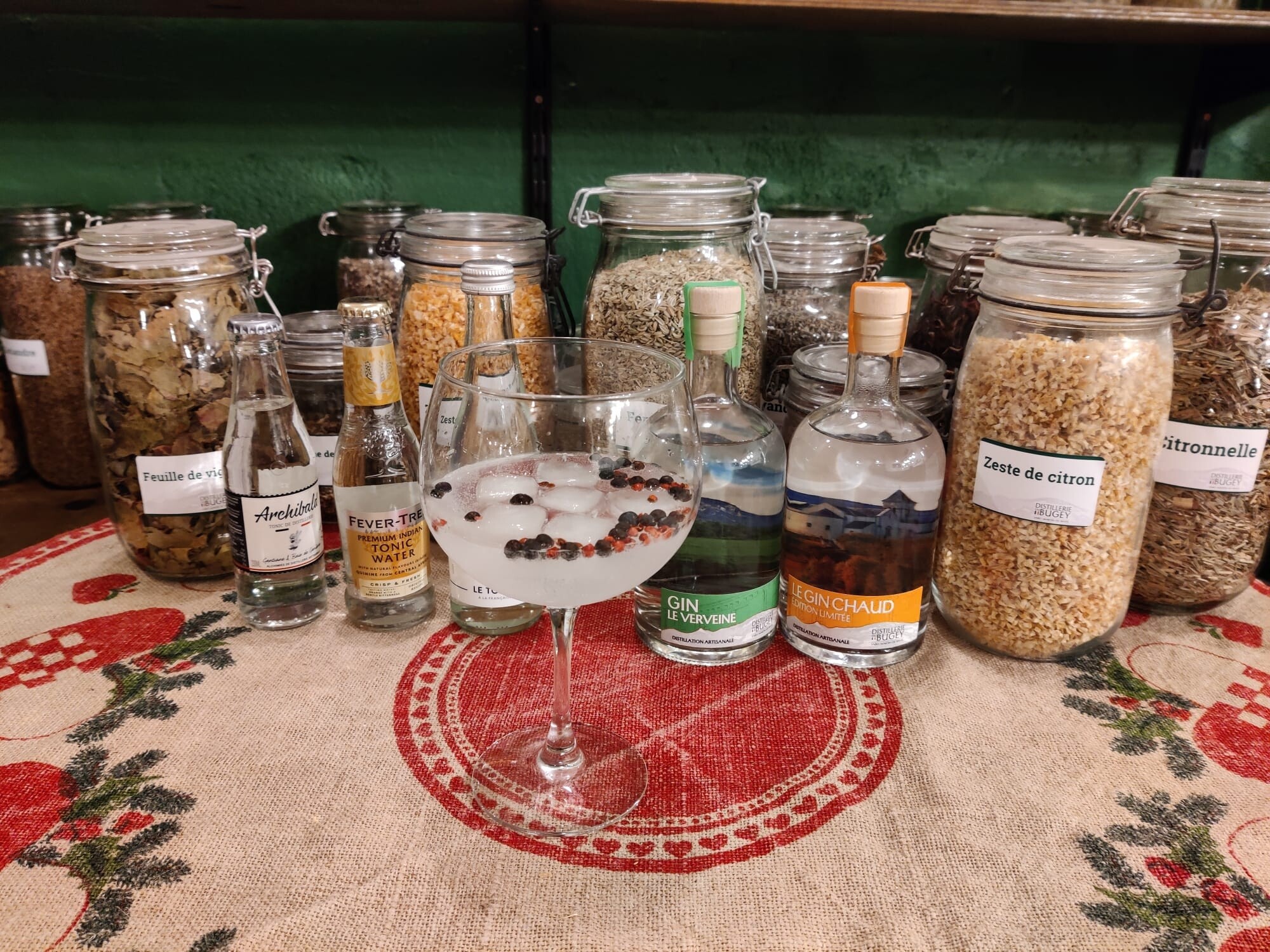Découvrez et dégustez des gins en duo