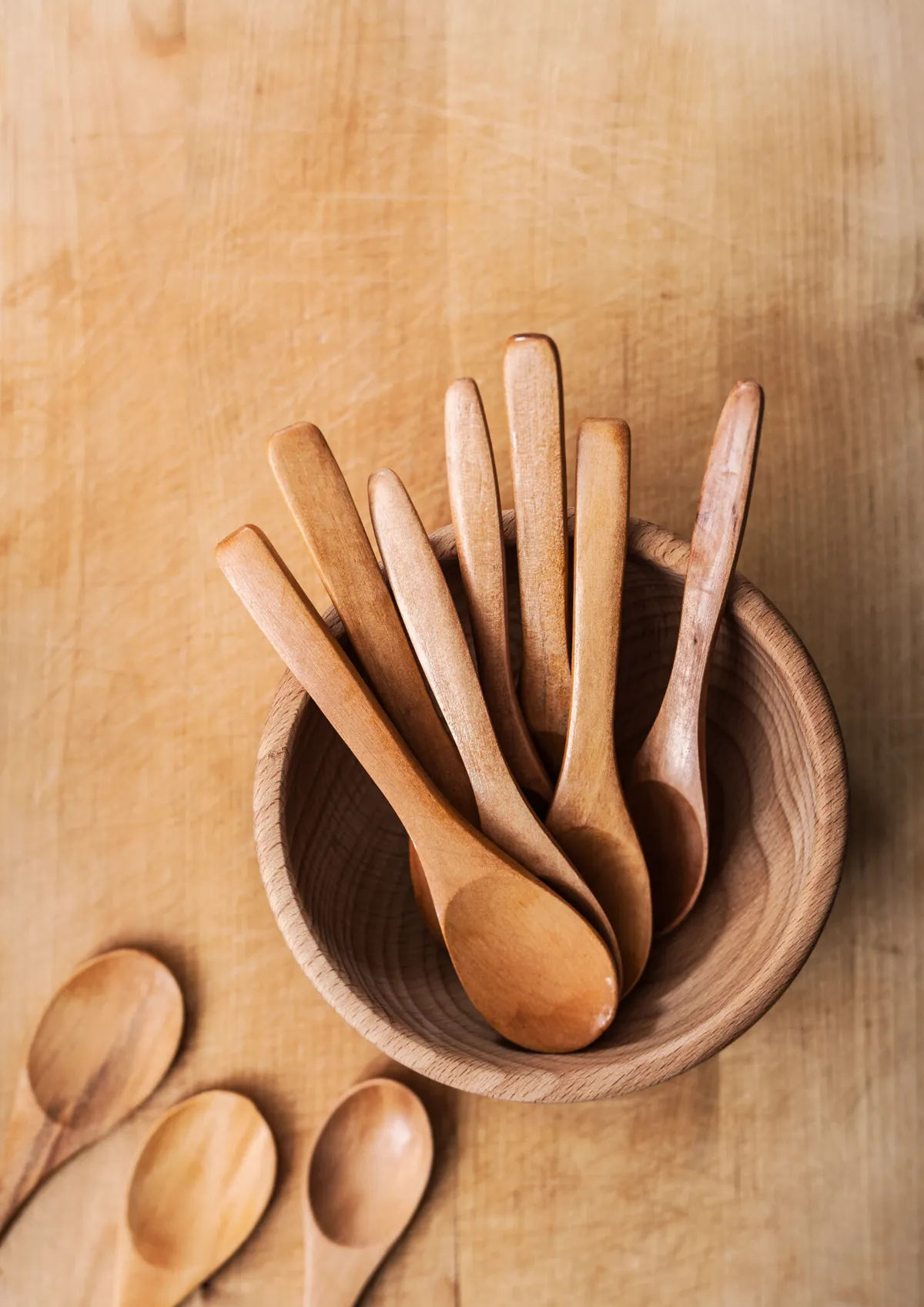 Sculptez votre duo d'ustensiles en bois