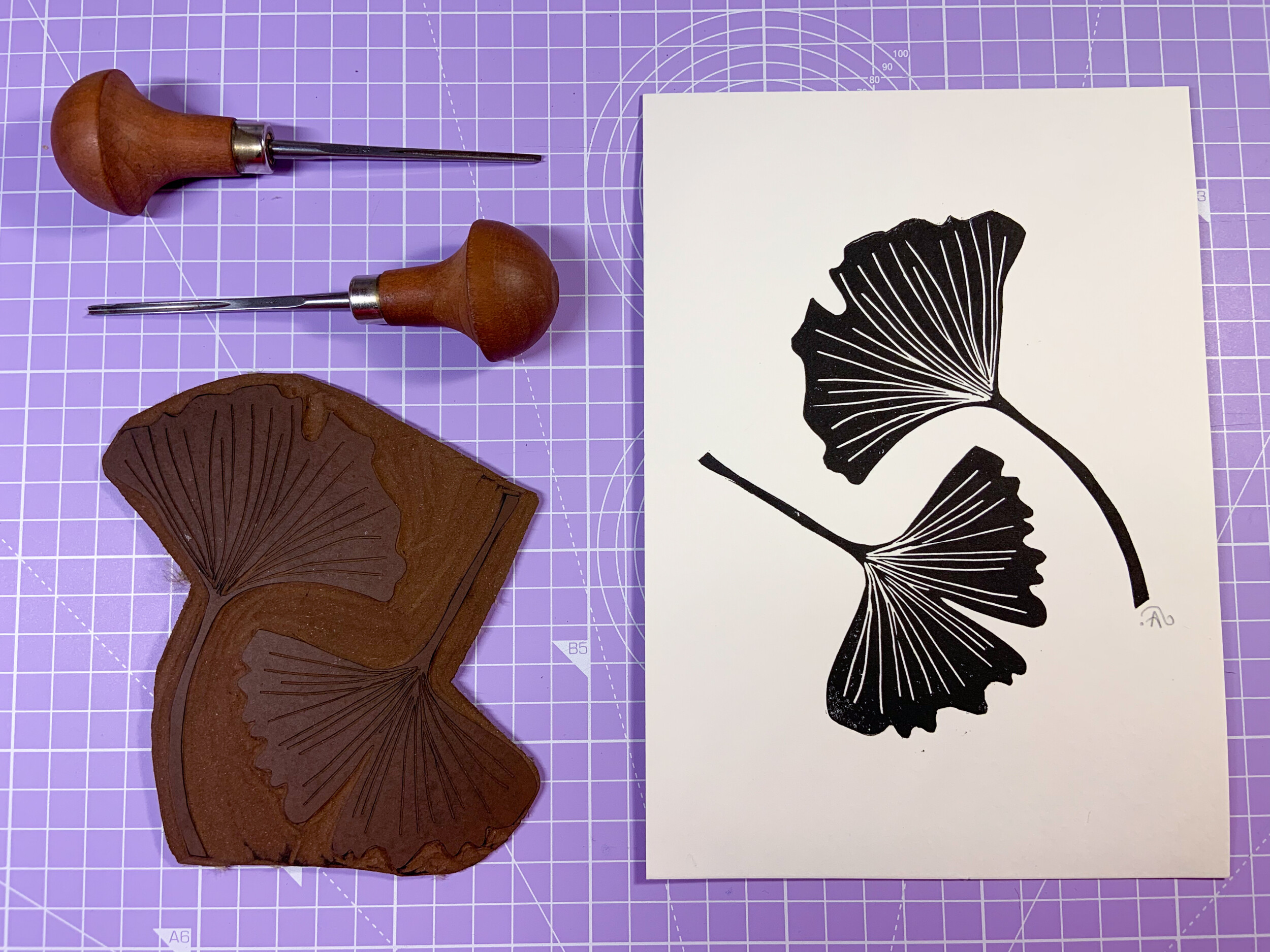 Initiez-vous à la linogravure