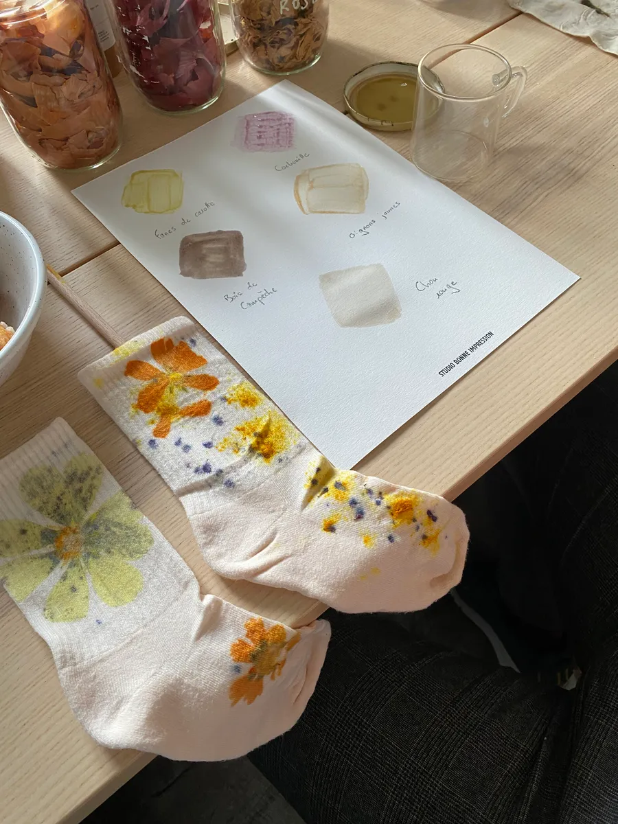 Découvrez l'écoprint, la teinture et l'impression végétale - Image n°1 - Wecandoo