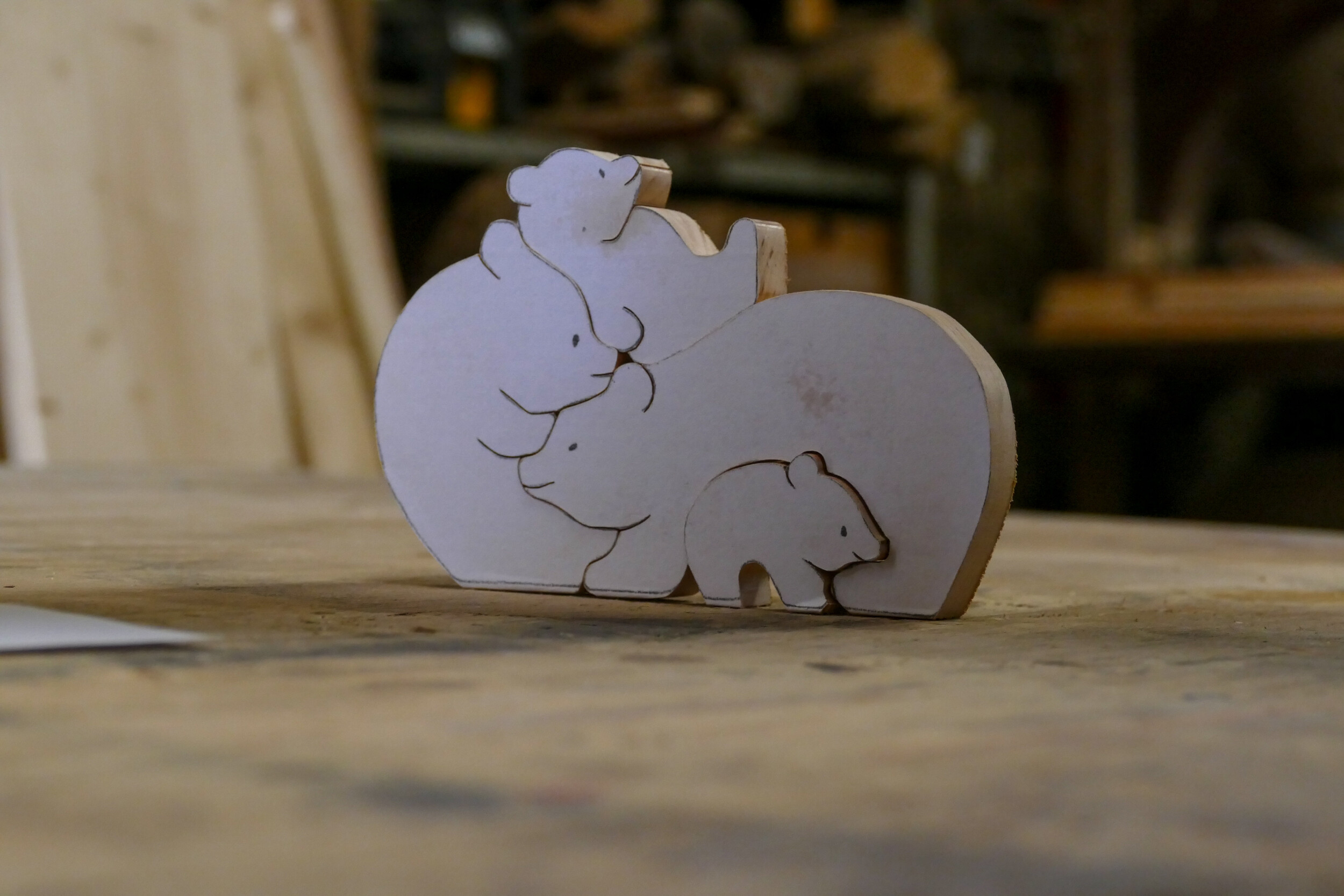 Fabriquez votre puzzle personnalisé en bois