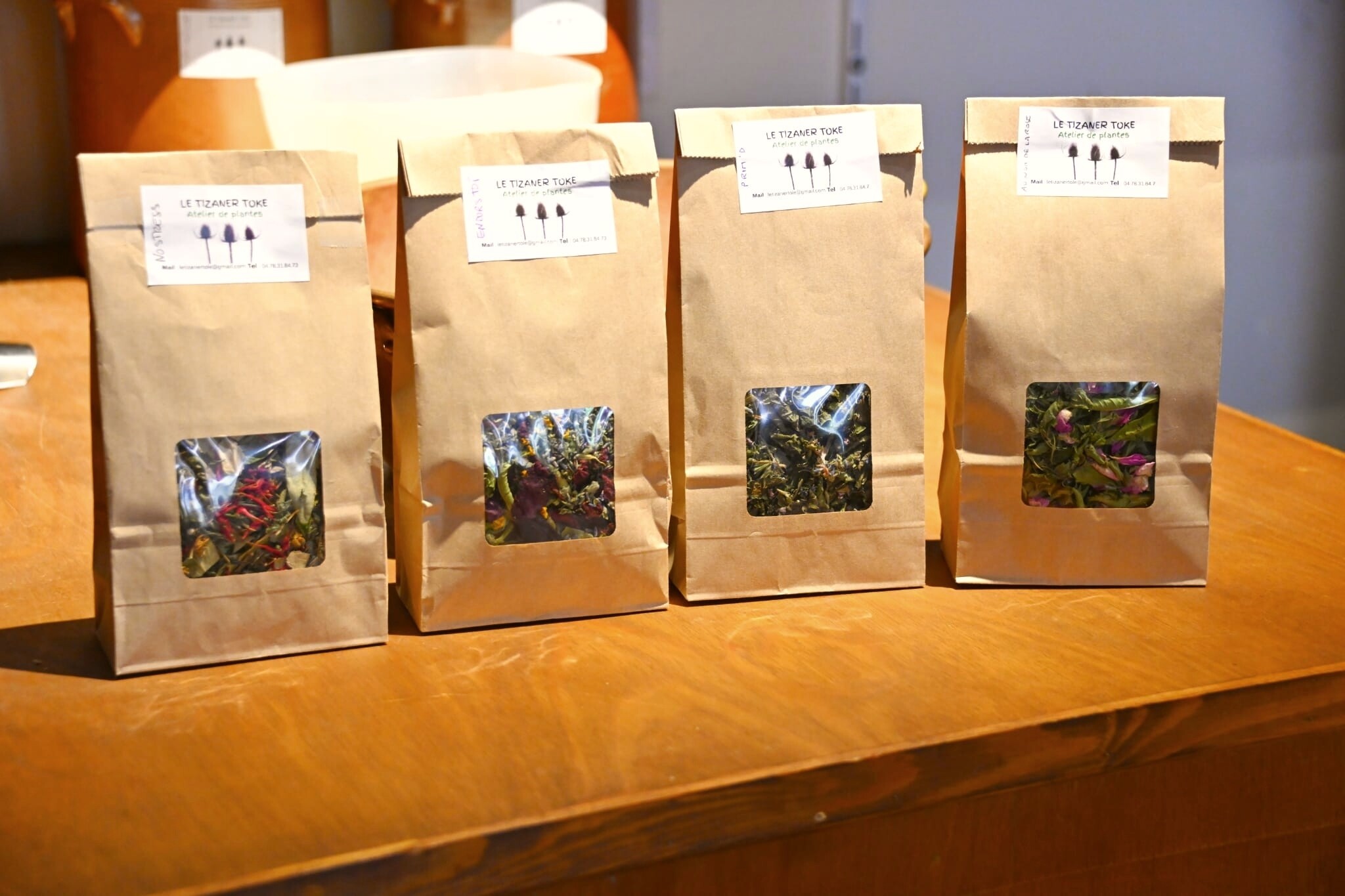 Créez et dégustez des tisanes