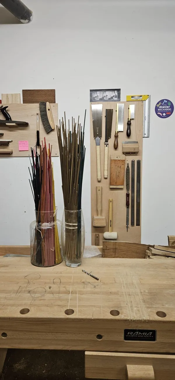 Réalisez votre duo de dessous de verres en marqueterie de paille - Afbeelding nr. 3 - Wecandoo