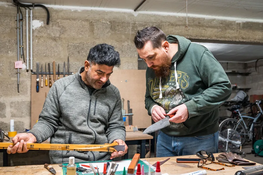 Fabriquez vos couteaux de cuisine en duo - 2J - Afbeelding nr. 1 - Wecandoo