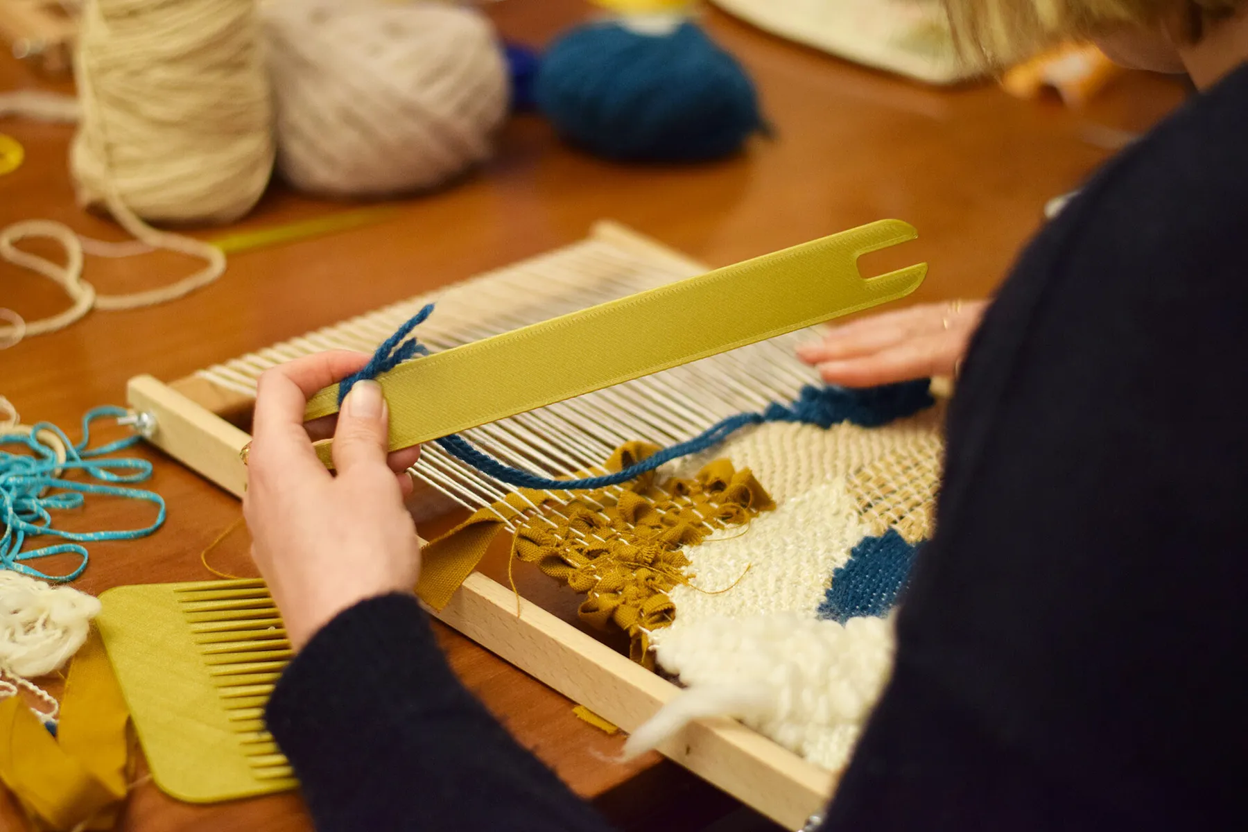 Réalisez votre housse de coussin tissée - Afbeelding nr. 4 - Wecandoo