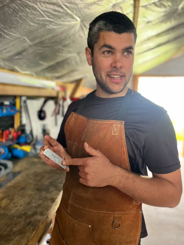 Fabriquez votre couteau droit sur une journée avec Alexandre - Afbeelding nr. 3 - Wecandoo