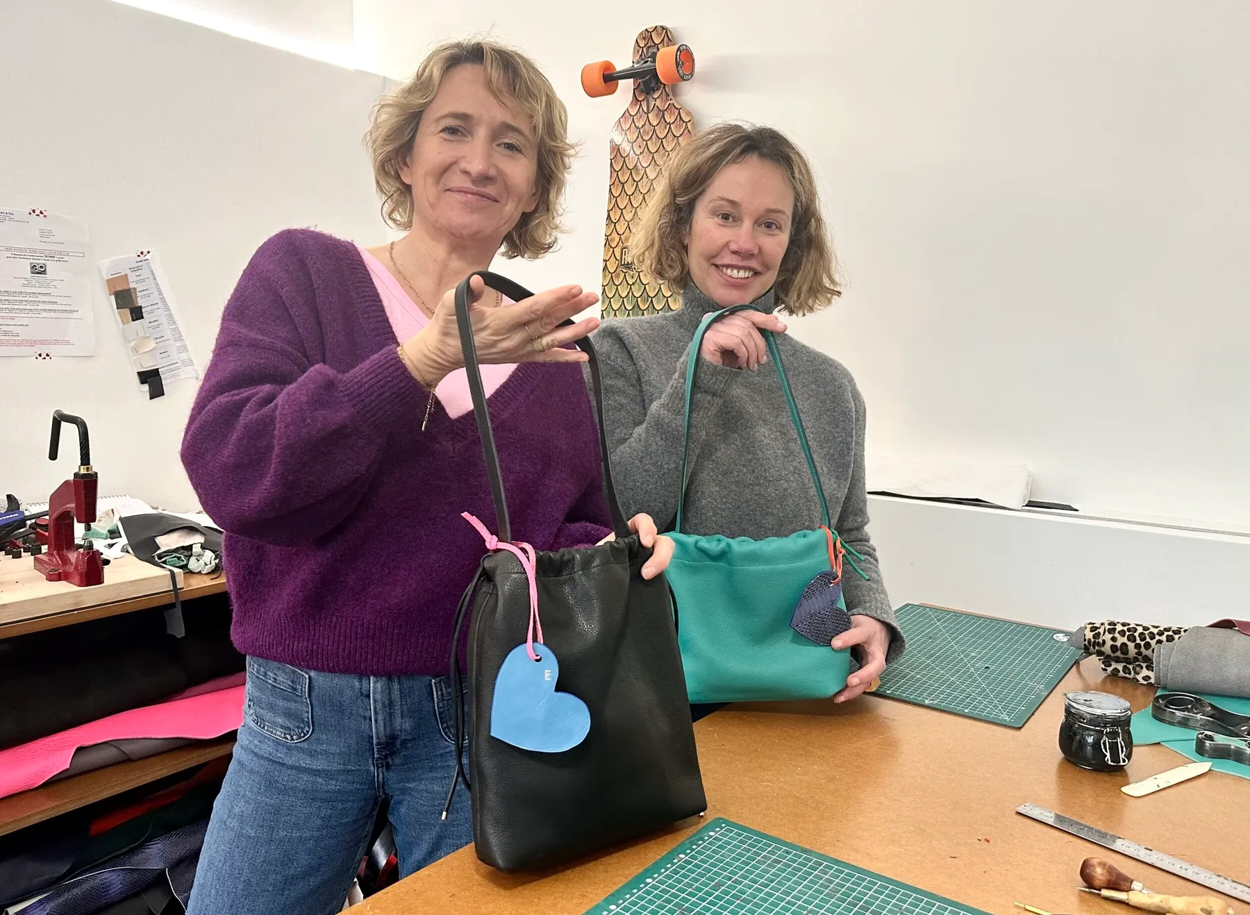 Fabriquez votre sac à main en cuir avec Aude - Afbeelding nr. 2 - Wecandoo