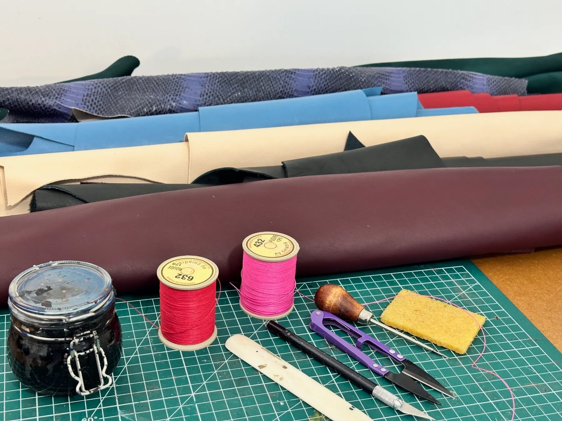 Fabriquez votre sac à main en cuir avec Aude - Afbeelding nr. 3 - Wecandoo