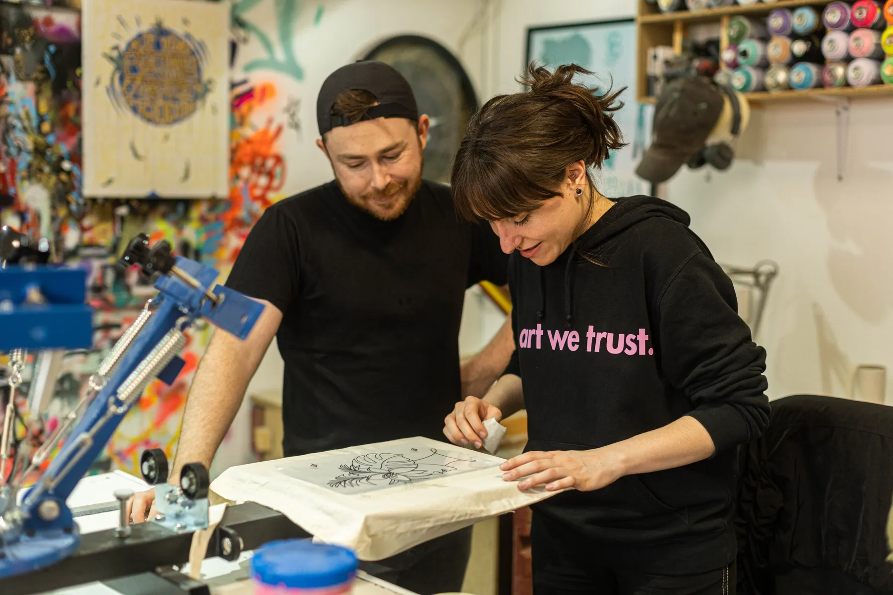 Sérigraphiez vos 5 tote bags avec Benjamin - Image n°2 - Wecandoo