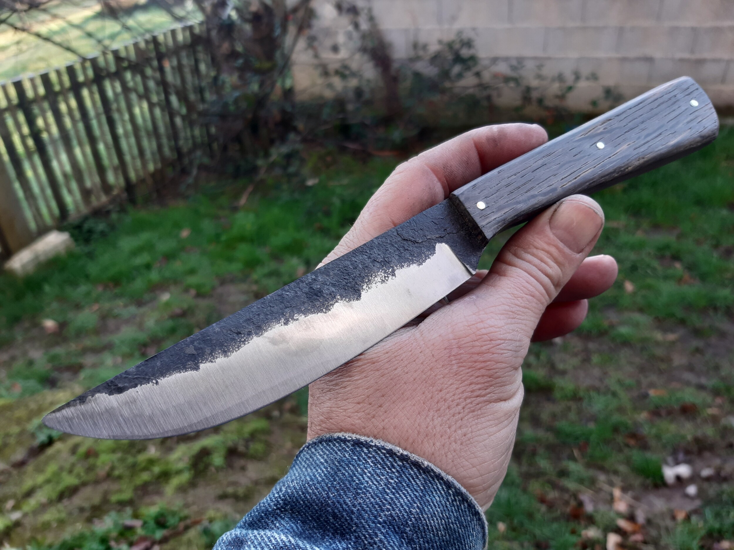 Forgez votre couteau droit