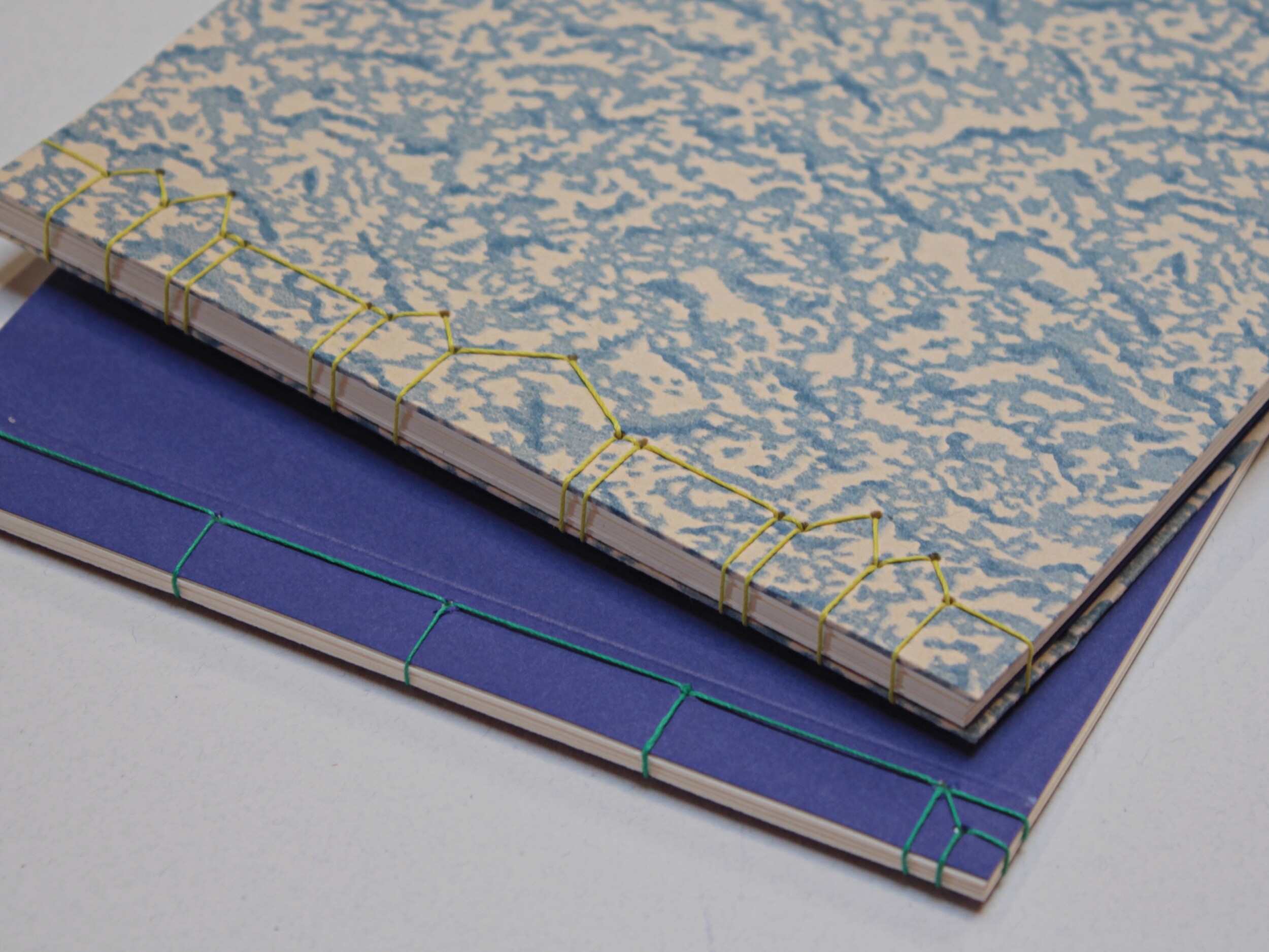 Réalisez vos deux carnets en reliure japonaise