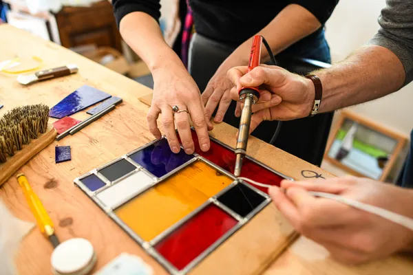 Initiez-vous au vitrail au plomb durant une demi-journée - Afbeelding nr. 3 - Wecandoo