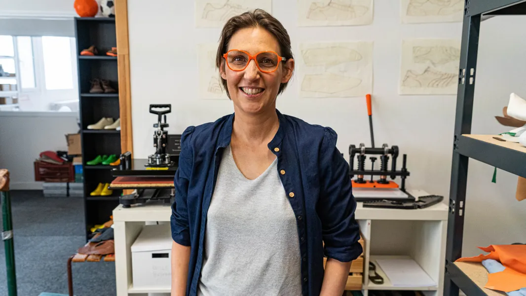 Isabelle : Fabricante de chaussures à Drôme (26)