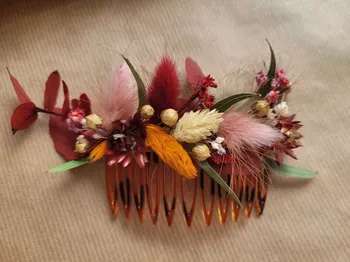Venez réaliser un accessoire de coiffure végétalisé
