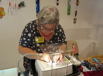 Christine : Vitrailliste à Valence